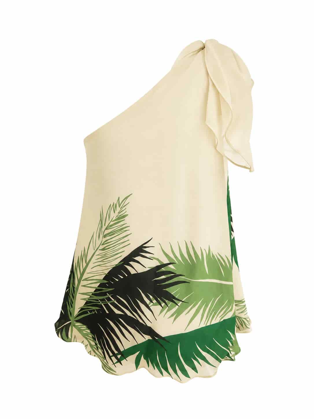Myanmar Cotton Silk Blouse Green Exclusivo - miniatura 2