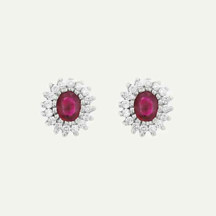 Arete Corona Thin Ovalado - miniatura 7