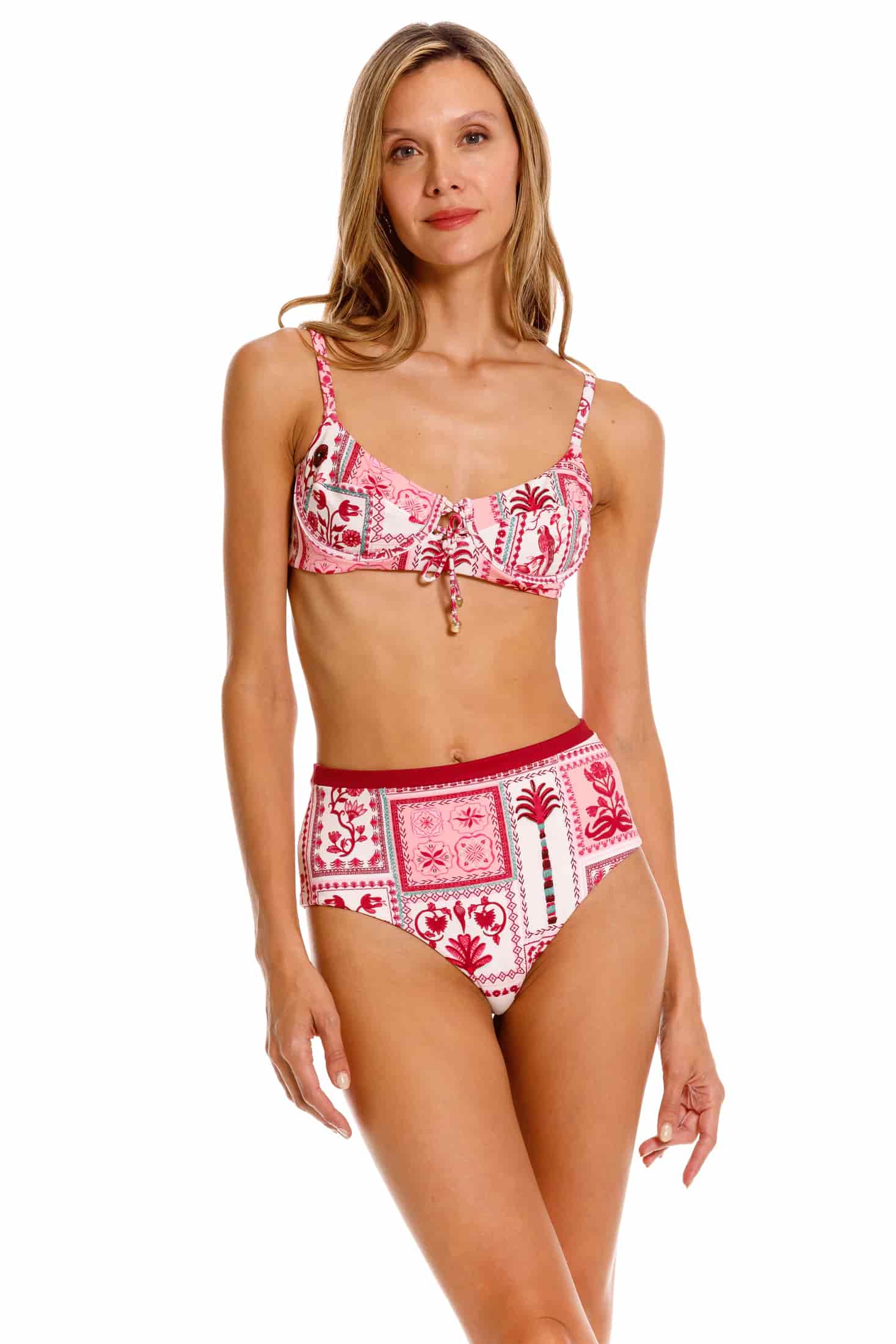 Panty Setentero De Bikini Rosseta Rosa - miniatura 2