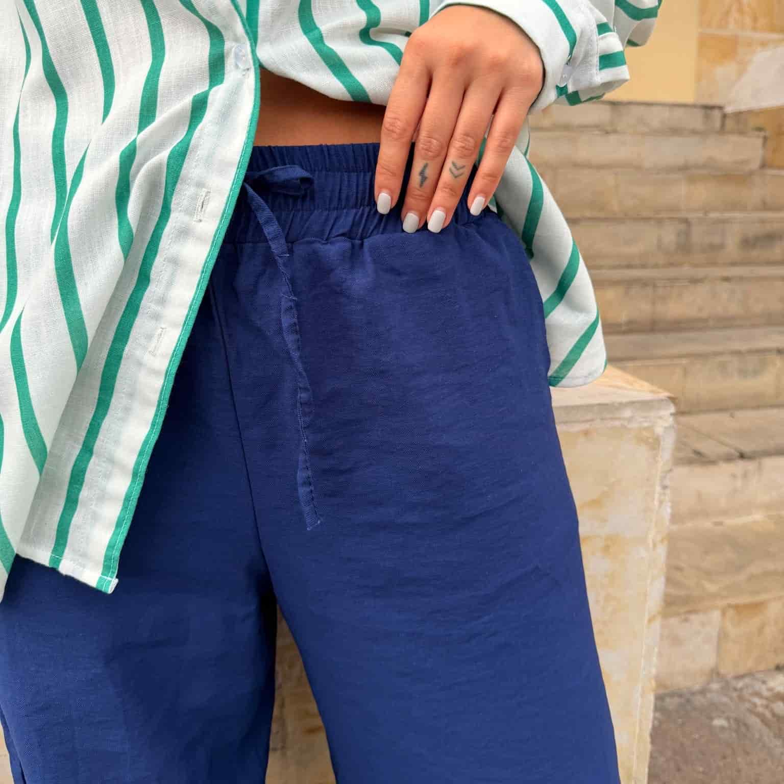 Pantalón Palma Azul - miniatura 3