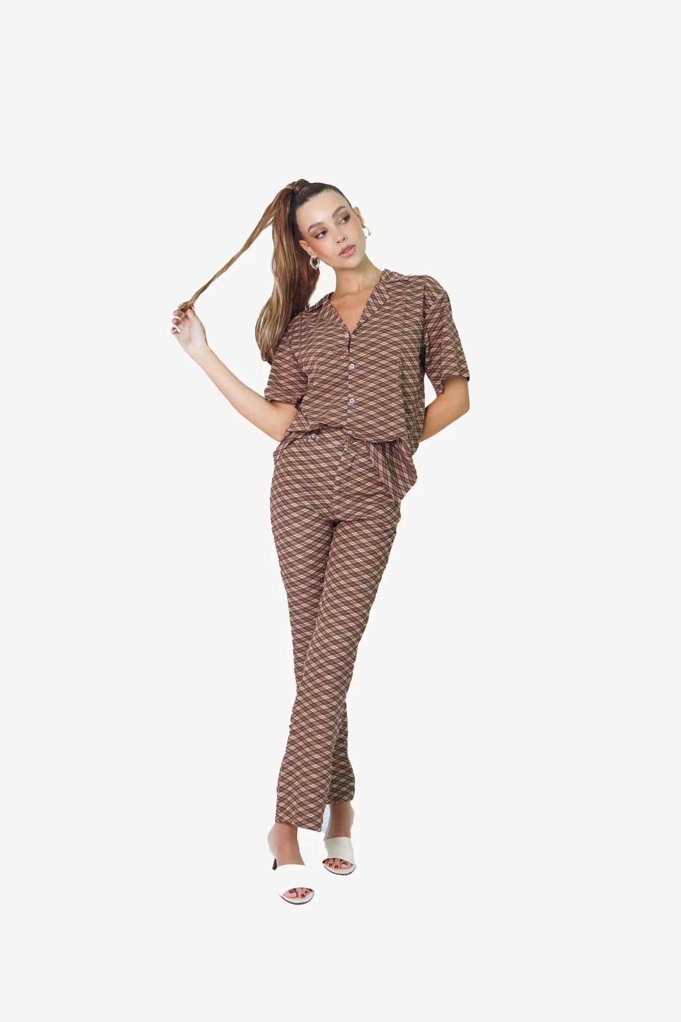 Camp Shirt in Cattail Plaid - miniatura 2
