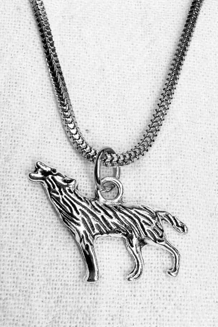 Collar tubular lobo aullando - miniatura 4