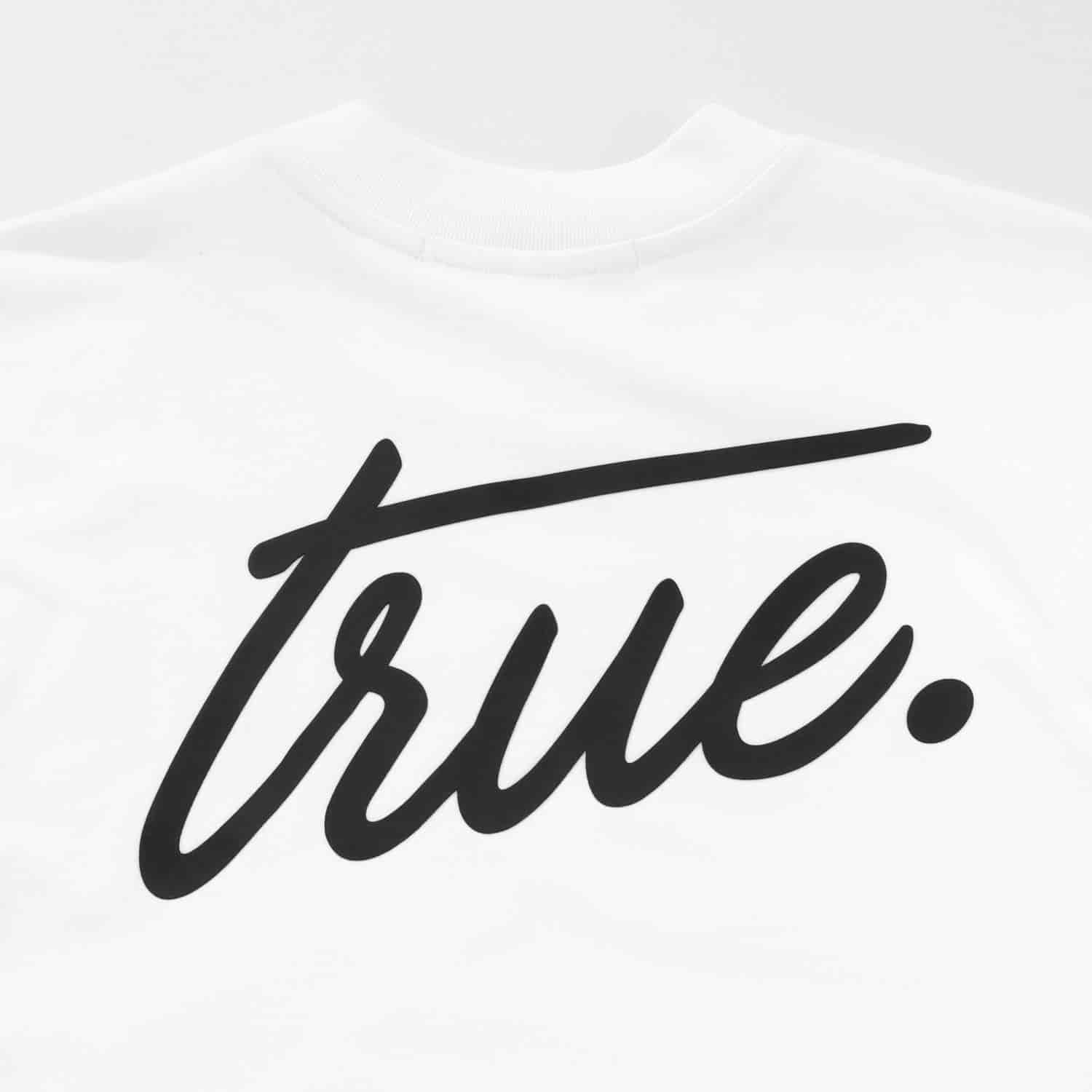 Cursive Logo T-Shirt - White - miniatura 5