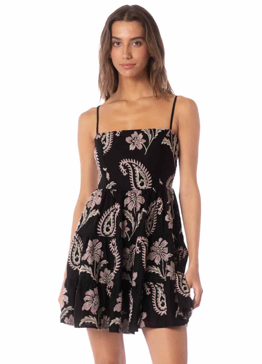 Maaji Midnight Paisley Emily Short Dress - miniatura 1