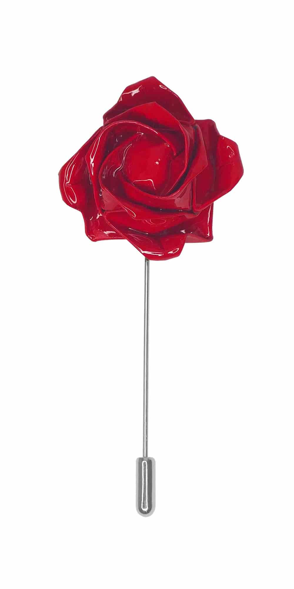 Broche rosa - miniatura 1