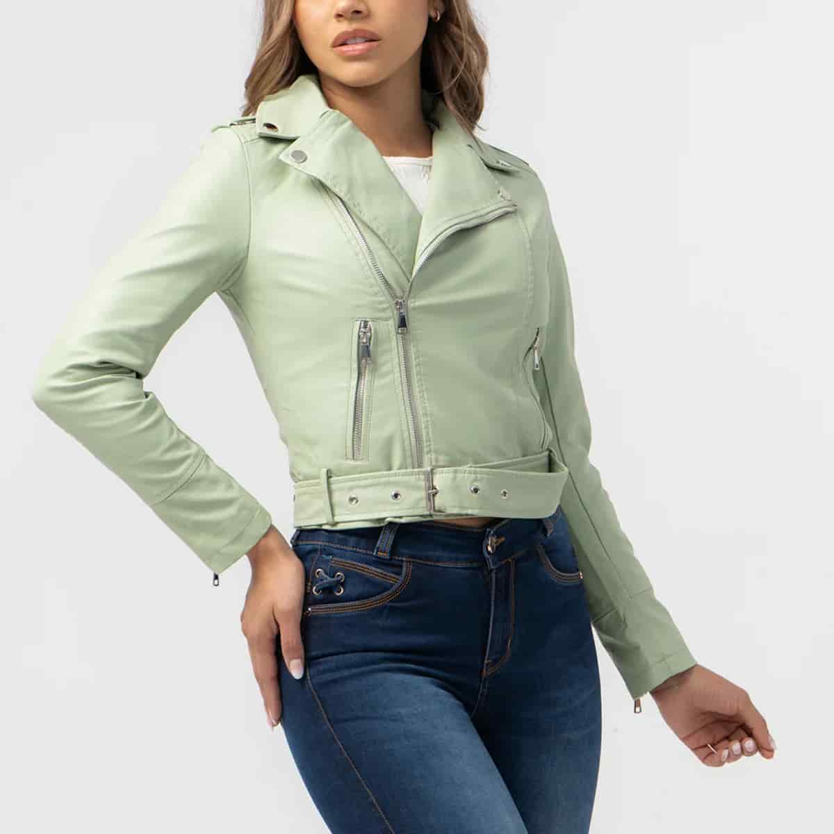 Chaqueta Sintetica Biker Carly - miniatura 18