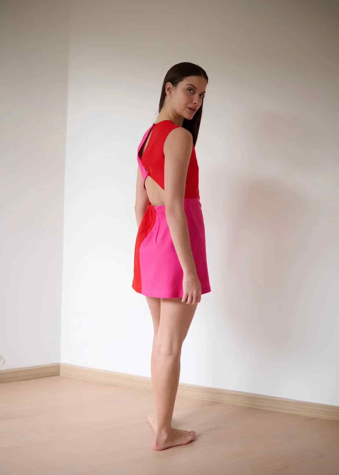 AFTERNOON DRESS CHERRY - miniatura 3