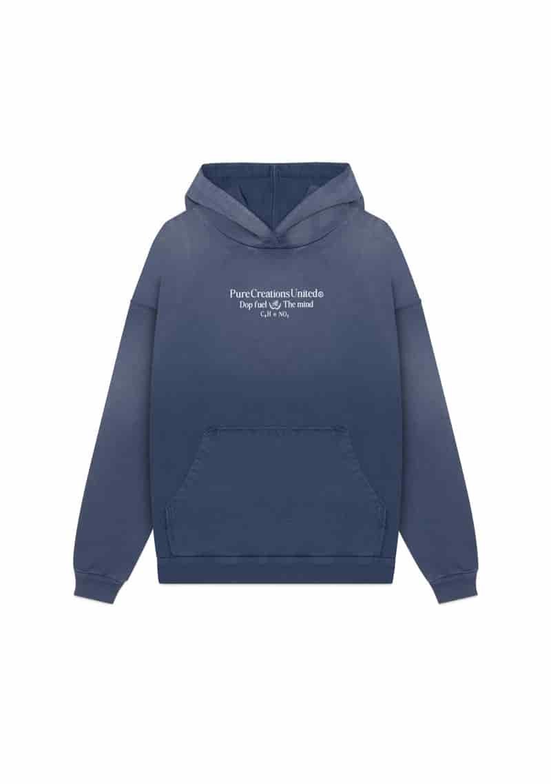 Dopamine blue hoodie - miniatura 1