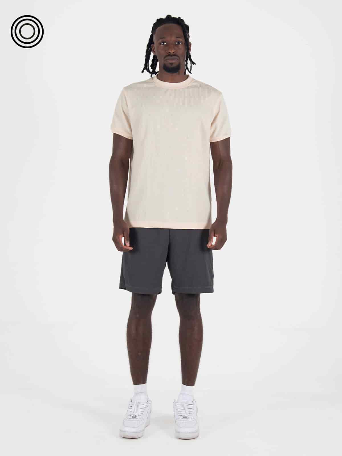 Camiseta hombre atenas slim vainilla - miniatura 2