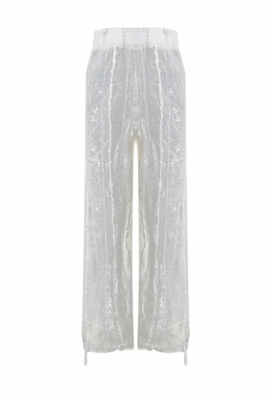 NUNO LACE CULOTTE TROUSERS - miniatura 2