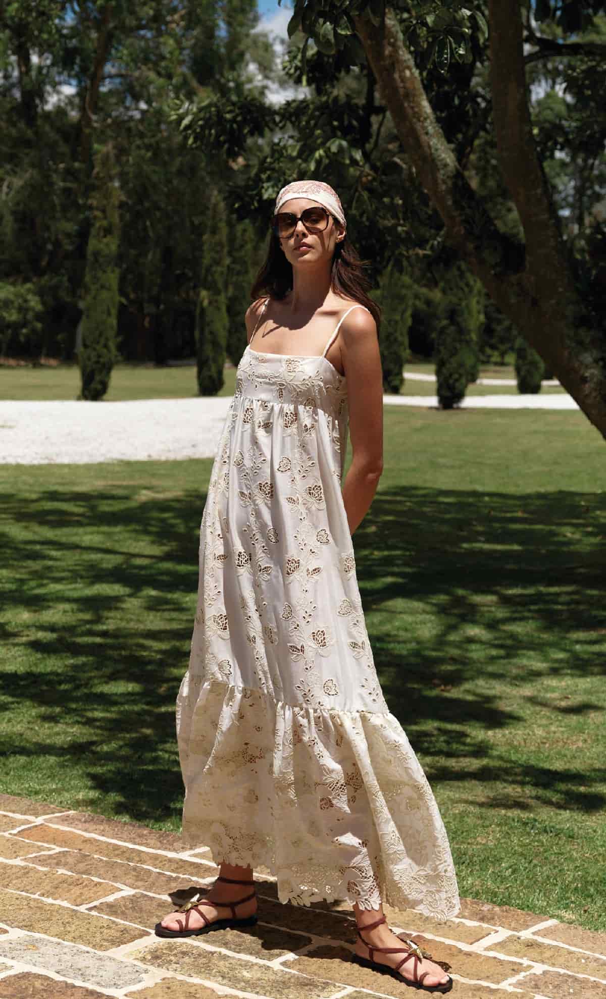 Vestido largo Elamine - miniatura 1