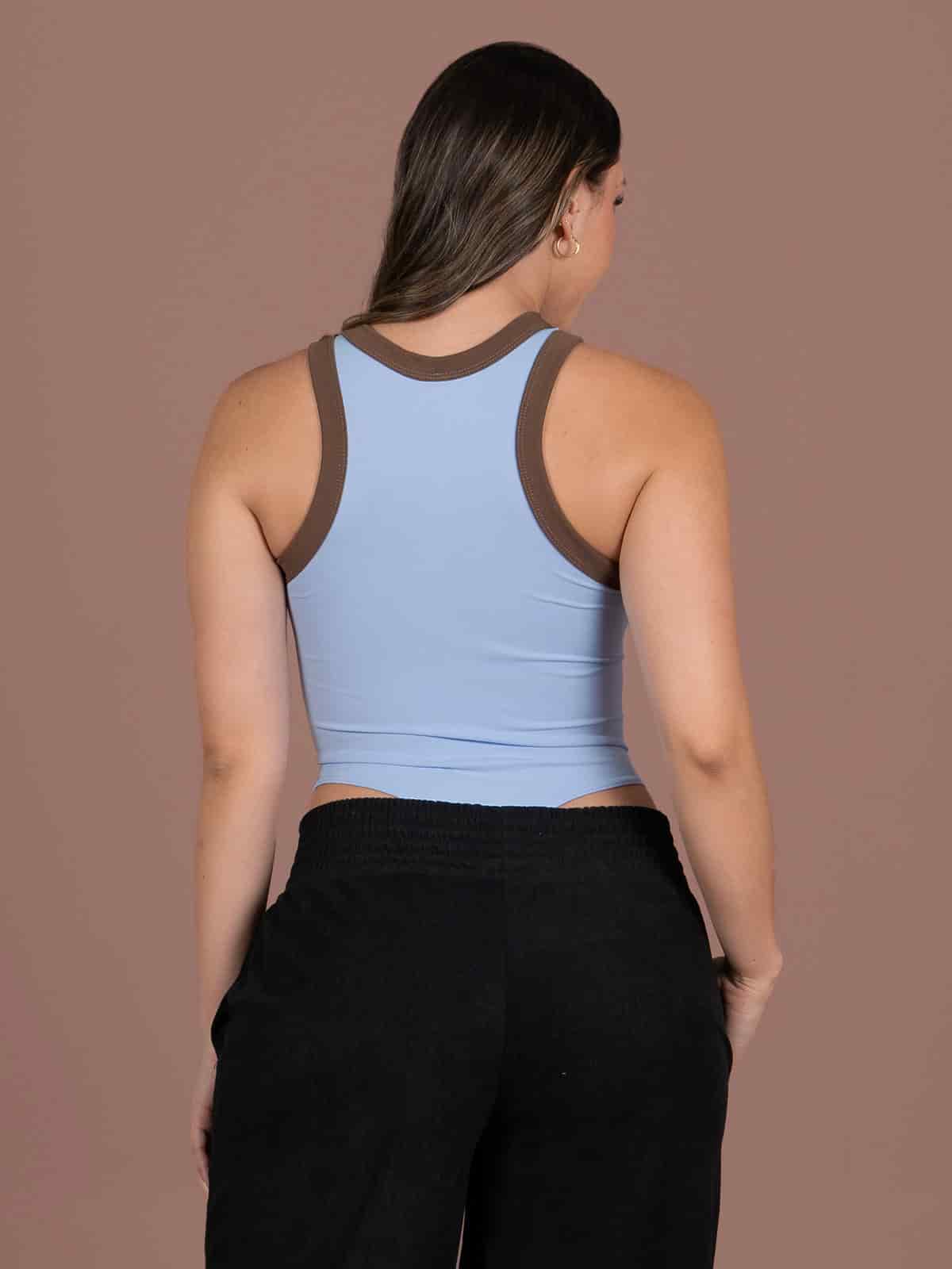 Amalfy body seamless baby blue coffe - miniatura 4
