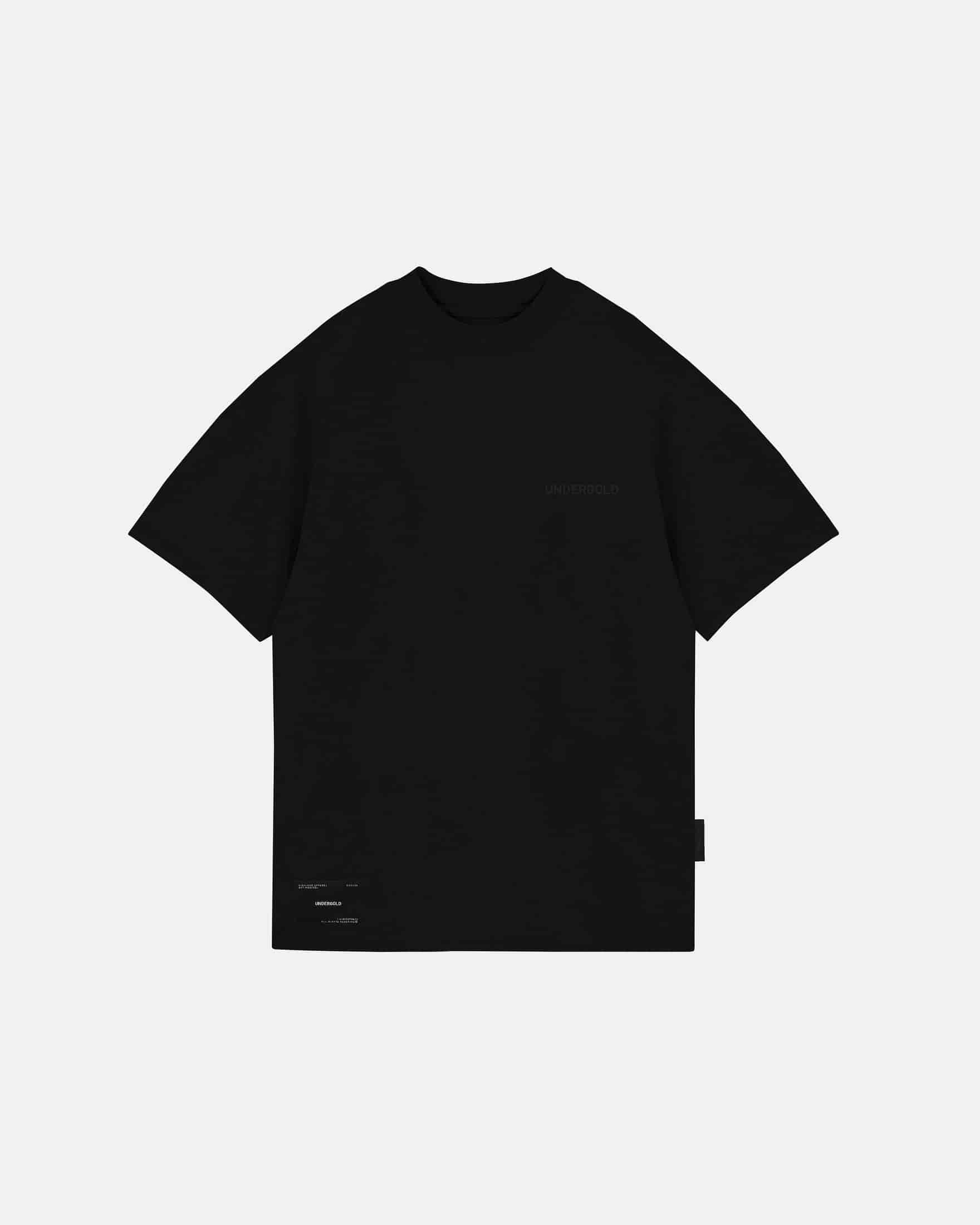 Line Logo Tshirt  Black - miniatura 3
