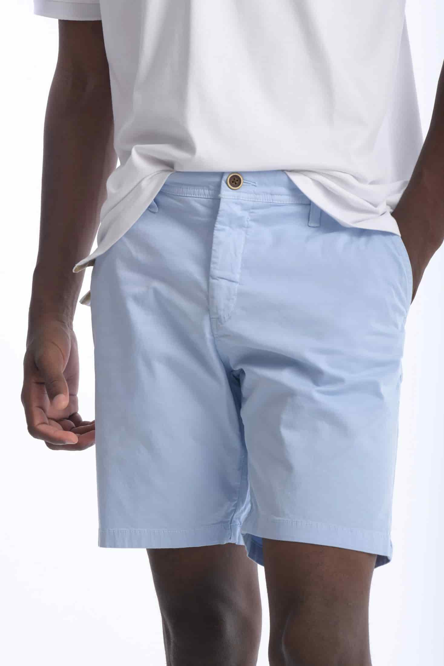 Bermuda Chino Dril Azul Marino - miniatura 10