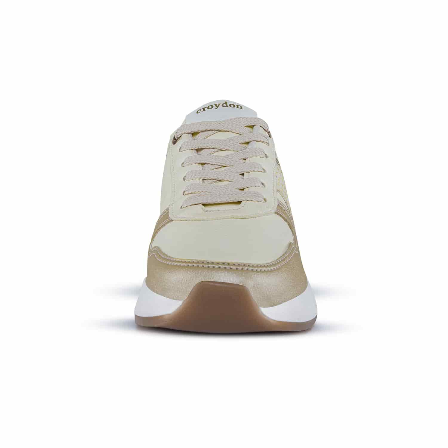 Tenis Urbanos Zamai Beige Croydon Para Mujer - miniatura 3