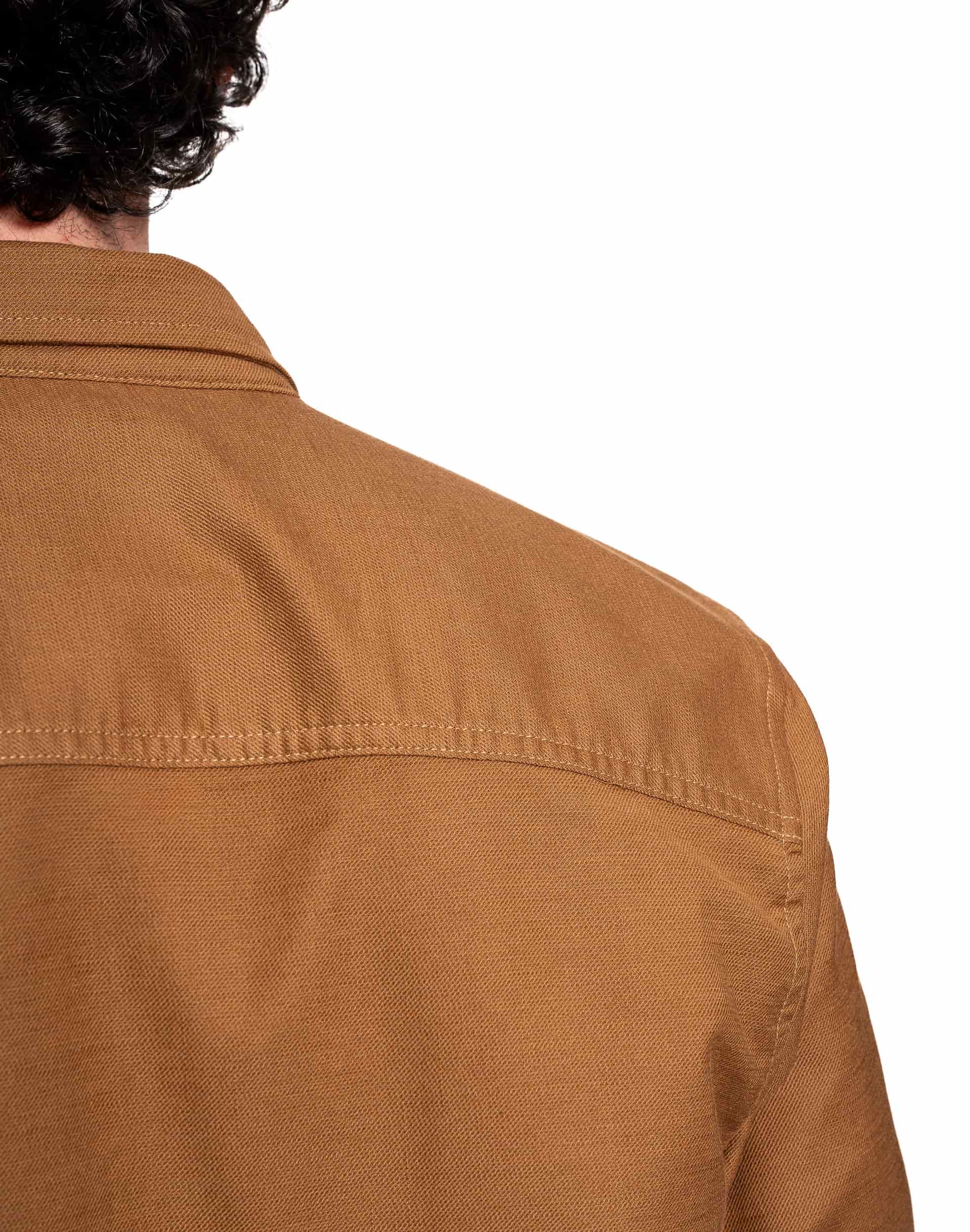 Camisa Manga Larga Efecto Lino - miniatura 5