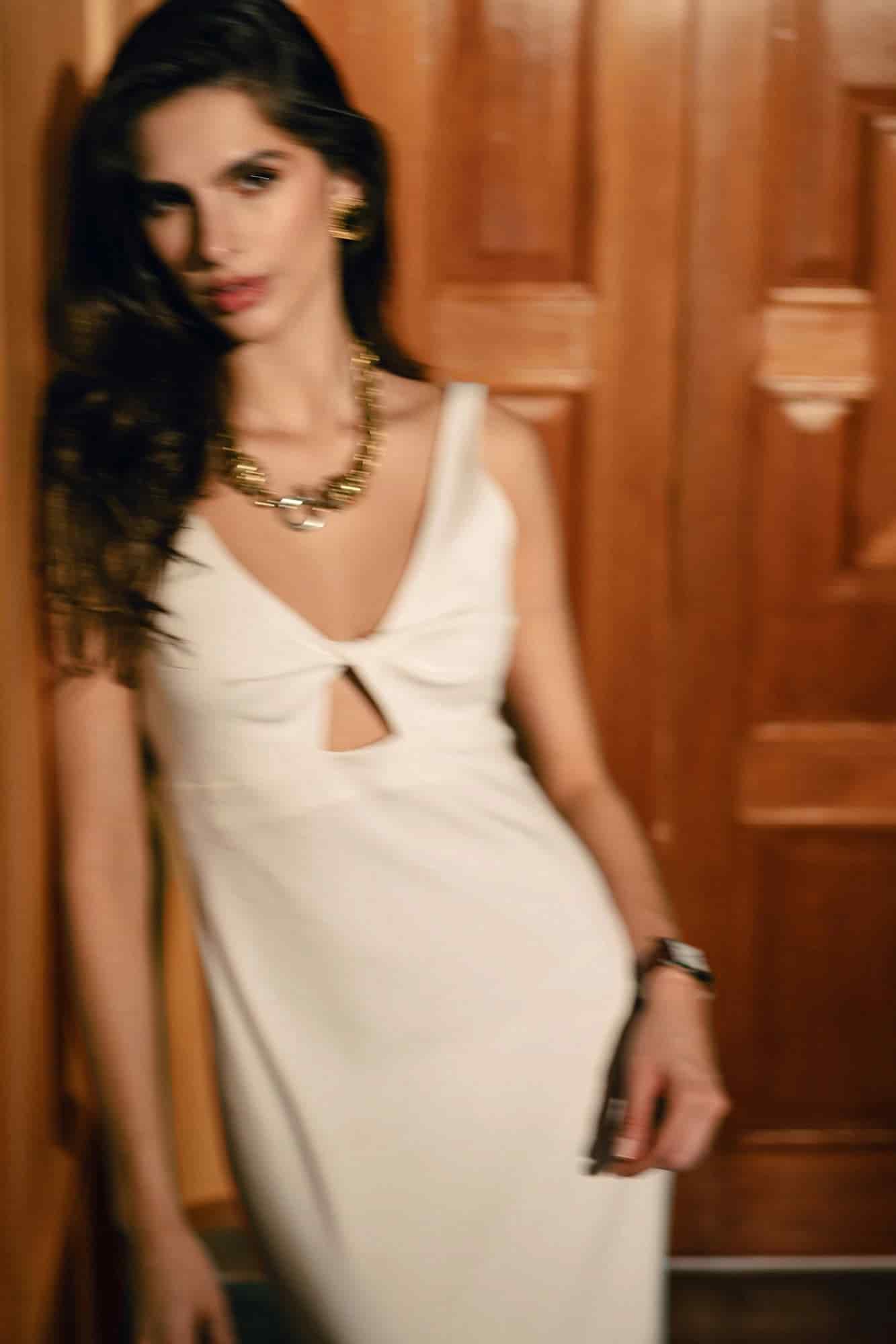 Vestido Lotus Ivory - miniatura 6
