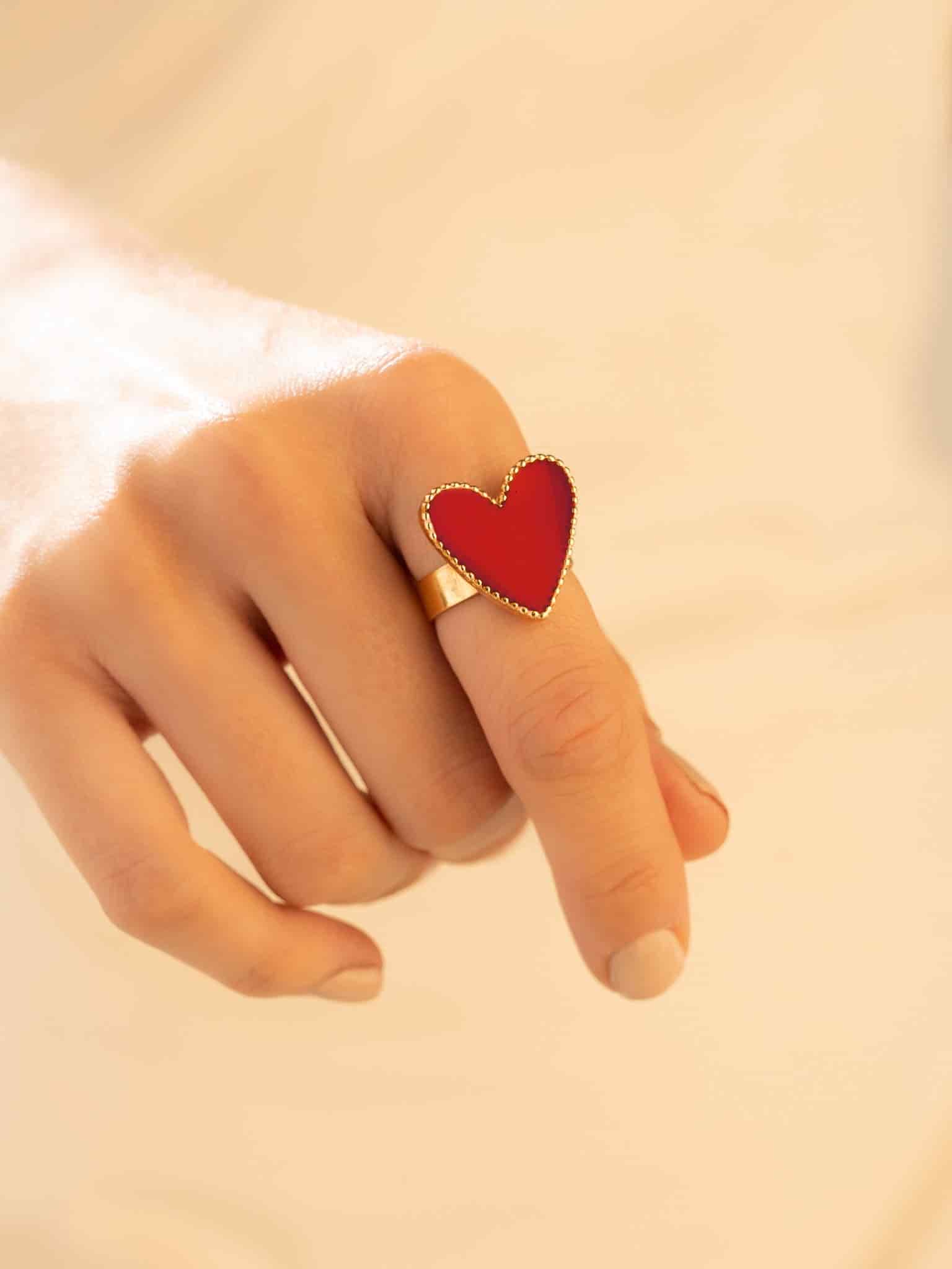 Anillo Graduable Maxi Corazón - miniatura 3