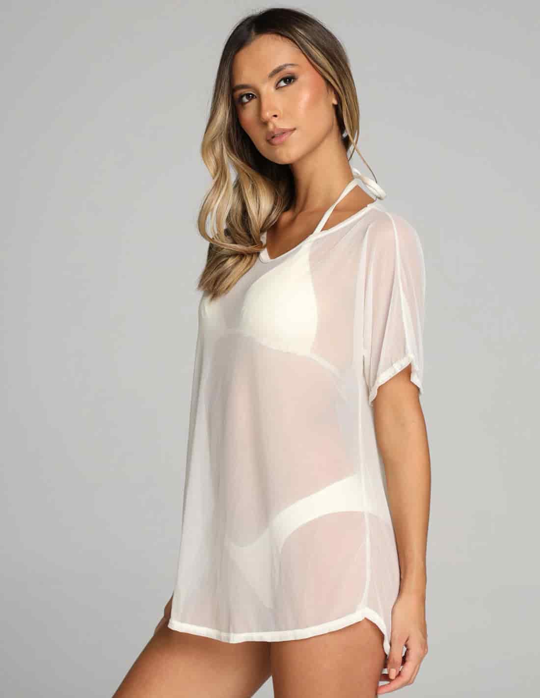 Blusa Vibrance Marfil - miniatura 3
