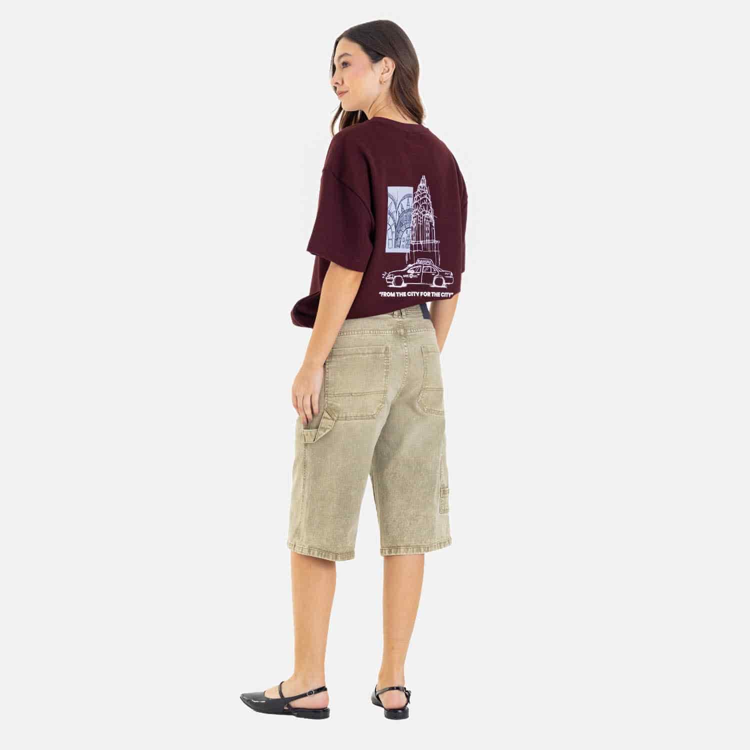 Classic Fit Jort Olive - miniatura 16