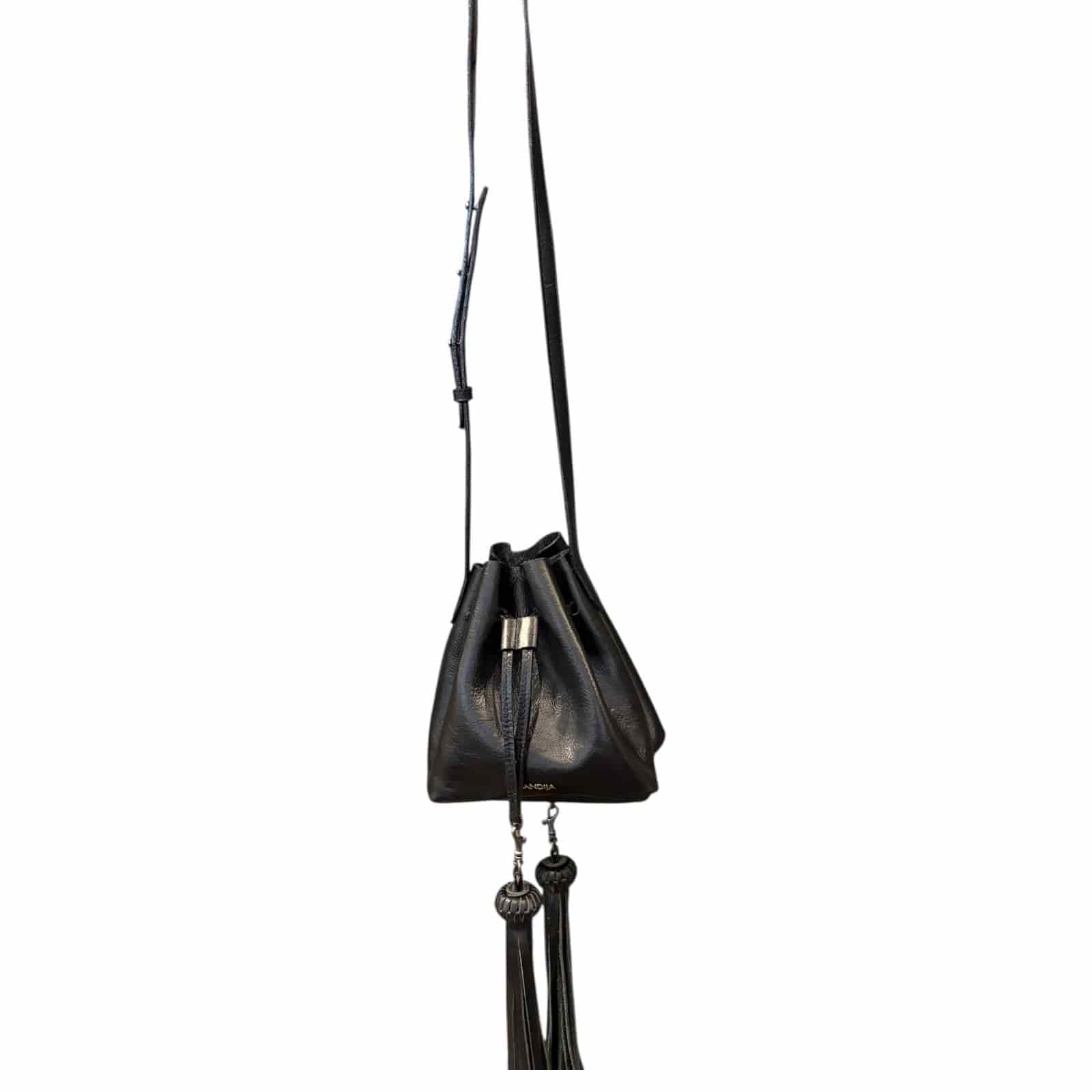 Lechuza leather crossbody bag - miniatura 3