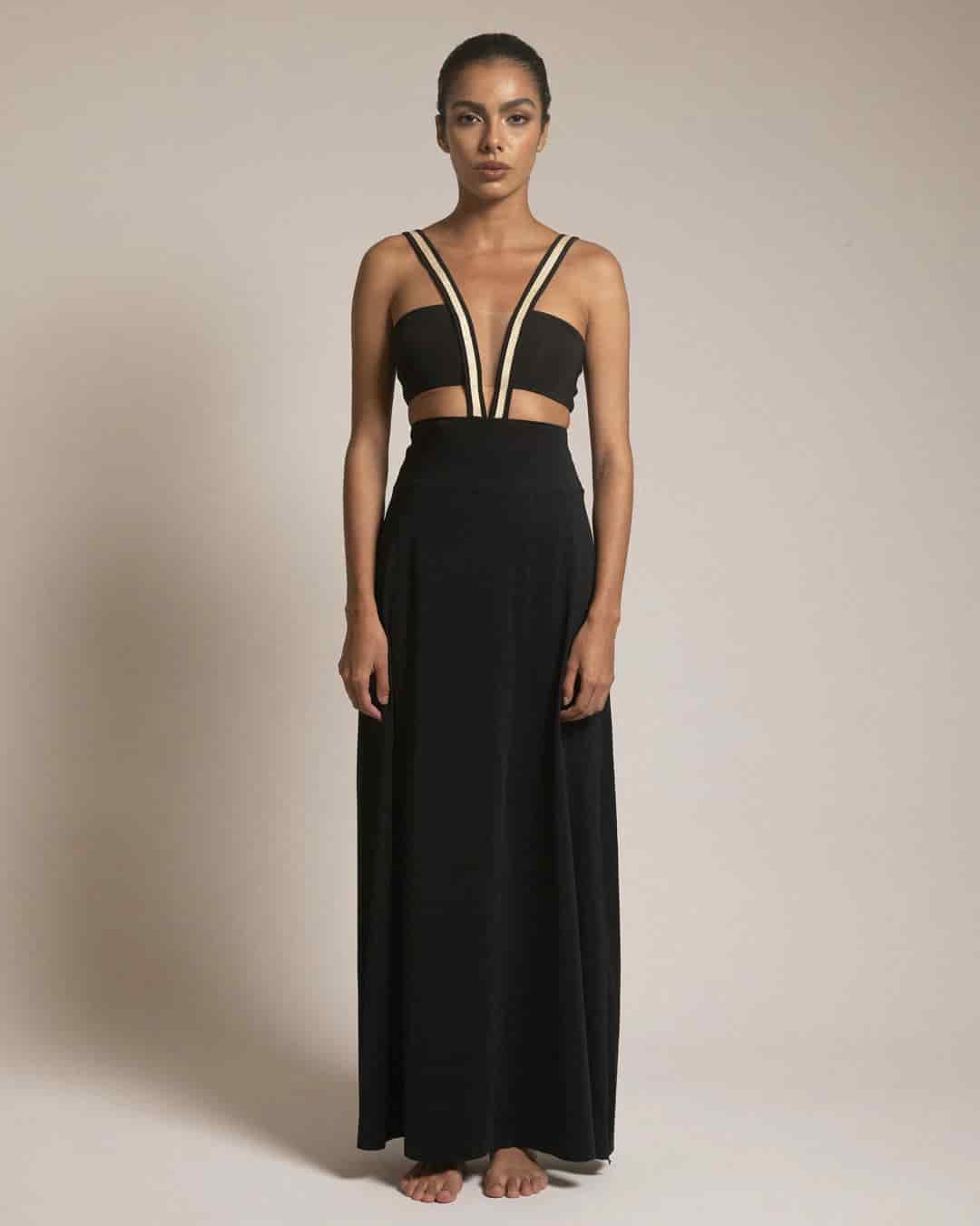 JUANA SKIRT / Negro - miniatura 3