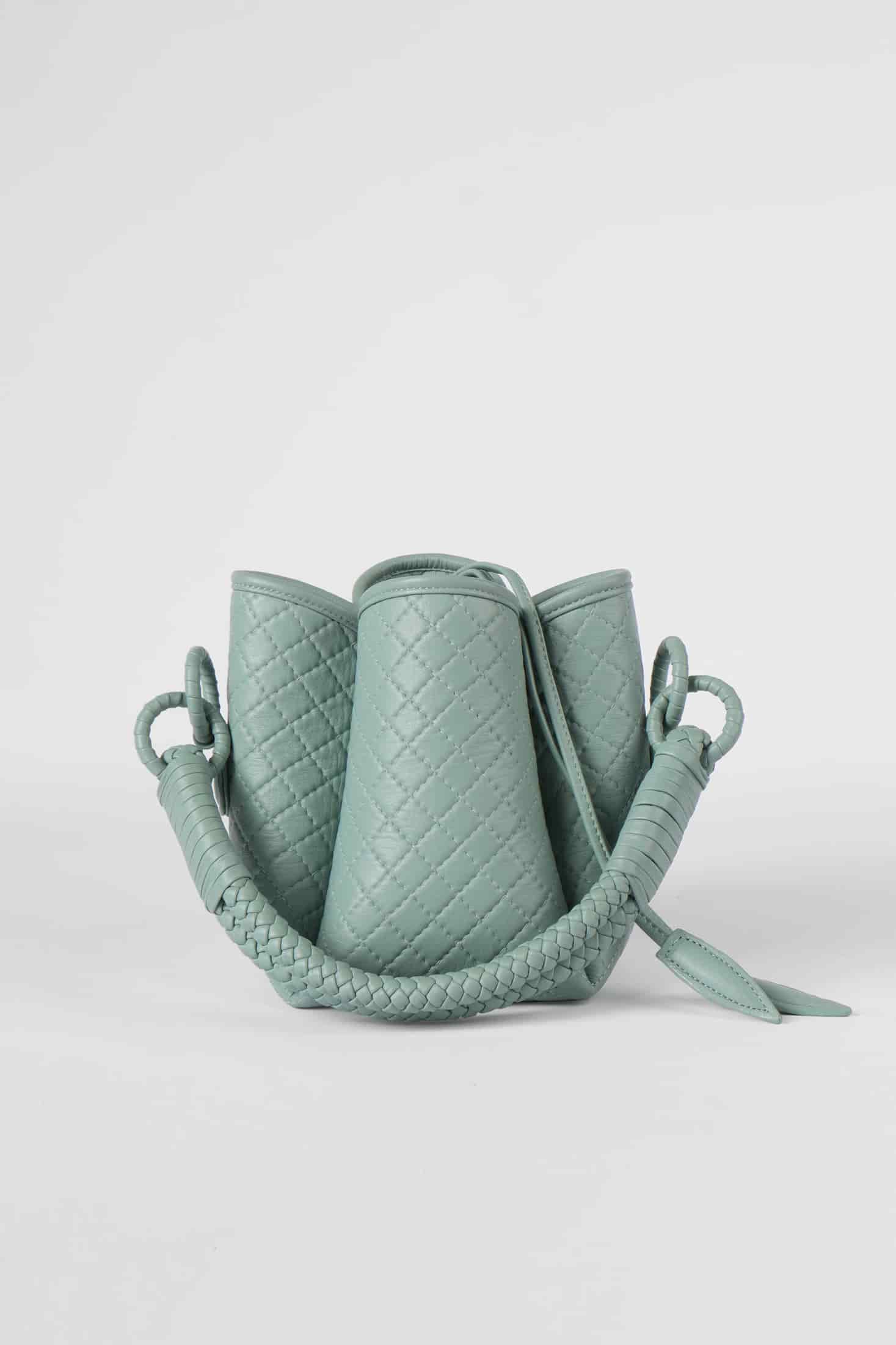 Tulip Mini Bucket Bag, Aqua - miniatura 1
