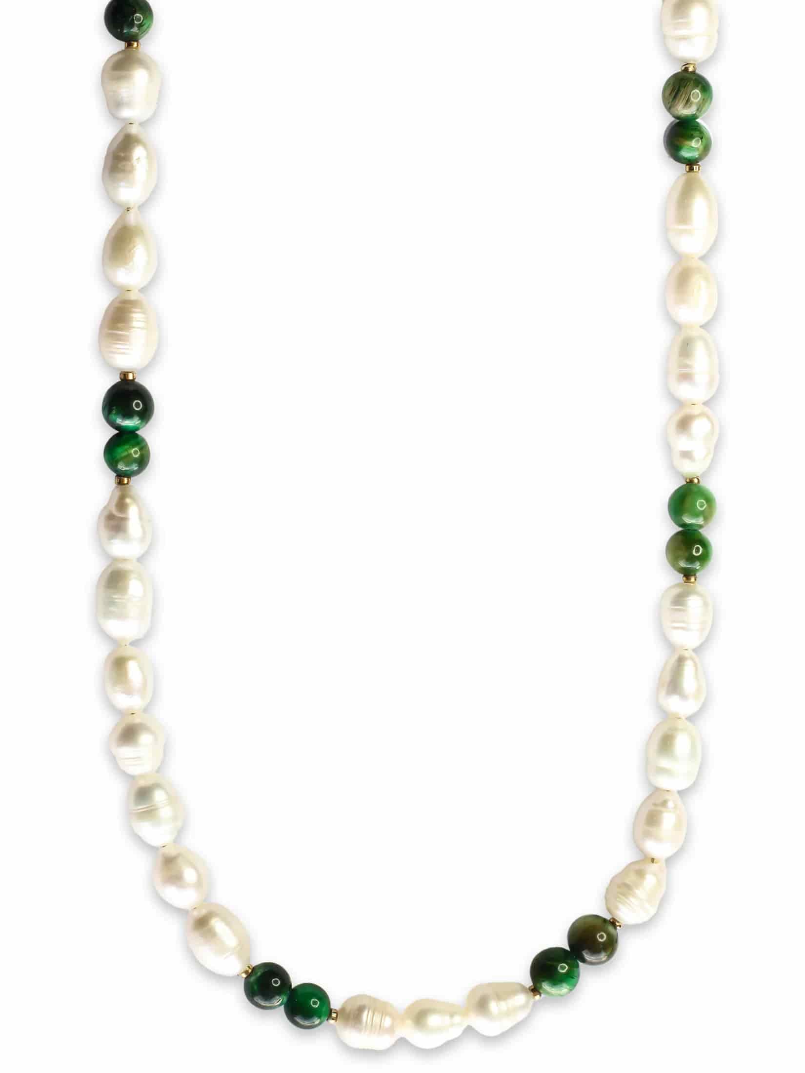 Collar Perla de Rio Verde 7mm - miniatura 2