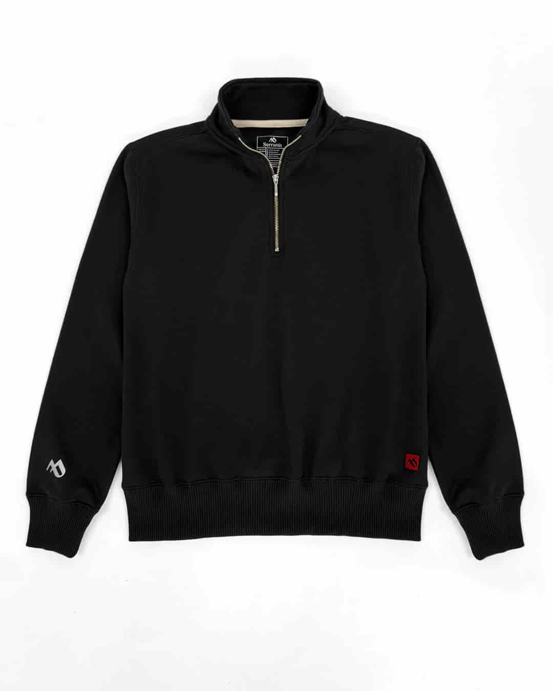 Buzo Cuello alto Mujer Negro - miniatura 2