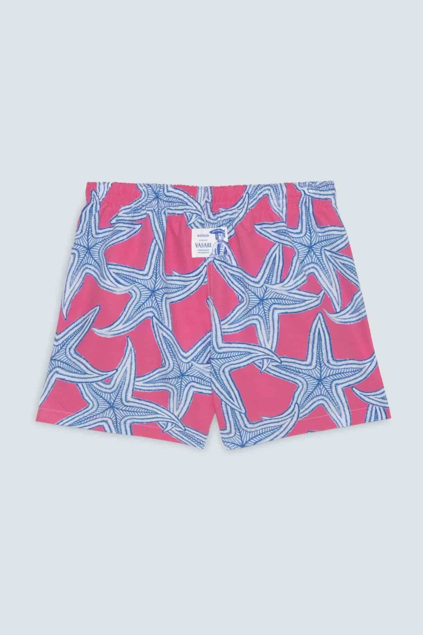 Men's star fuxia swim trunk - miniatura 4