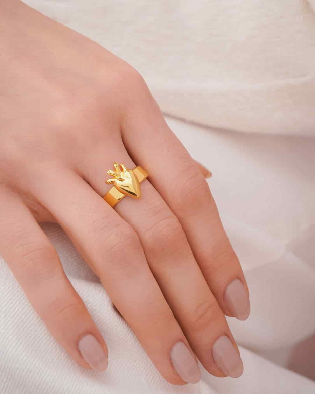 Anillo Graduable Corazón Anatómico - miniatura 3