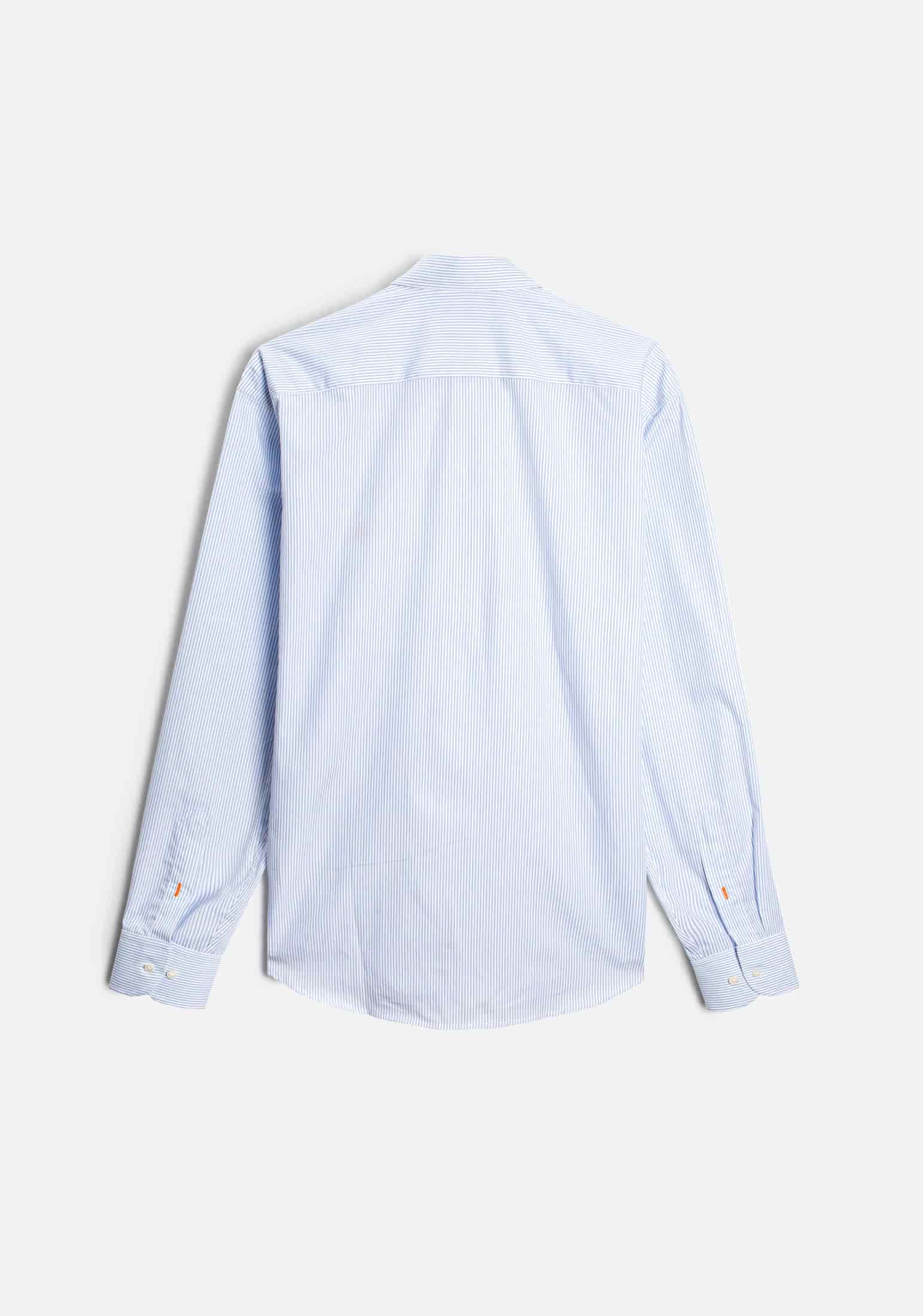 Camisa H CBD Rayas L-Nar Azul Claro - miniatura 4