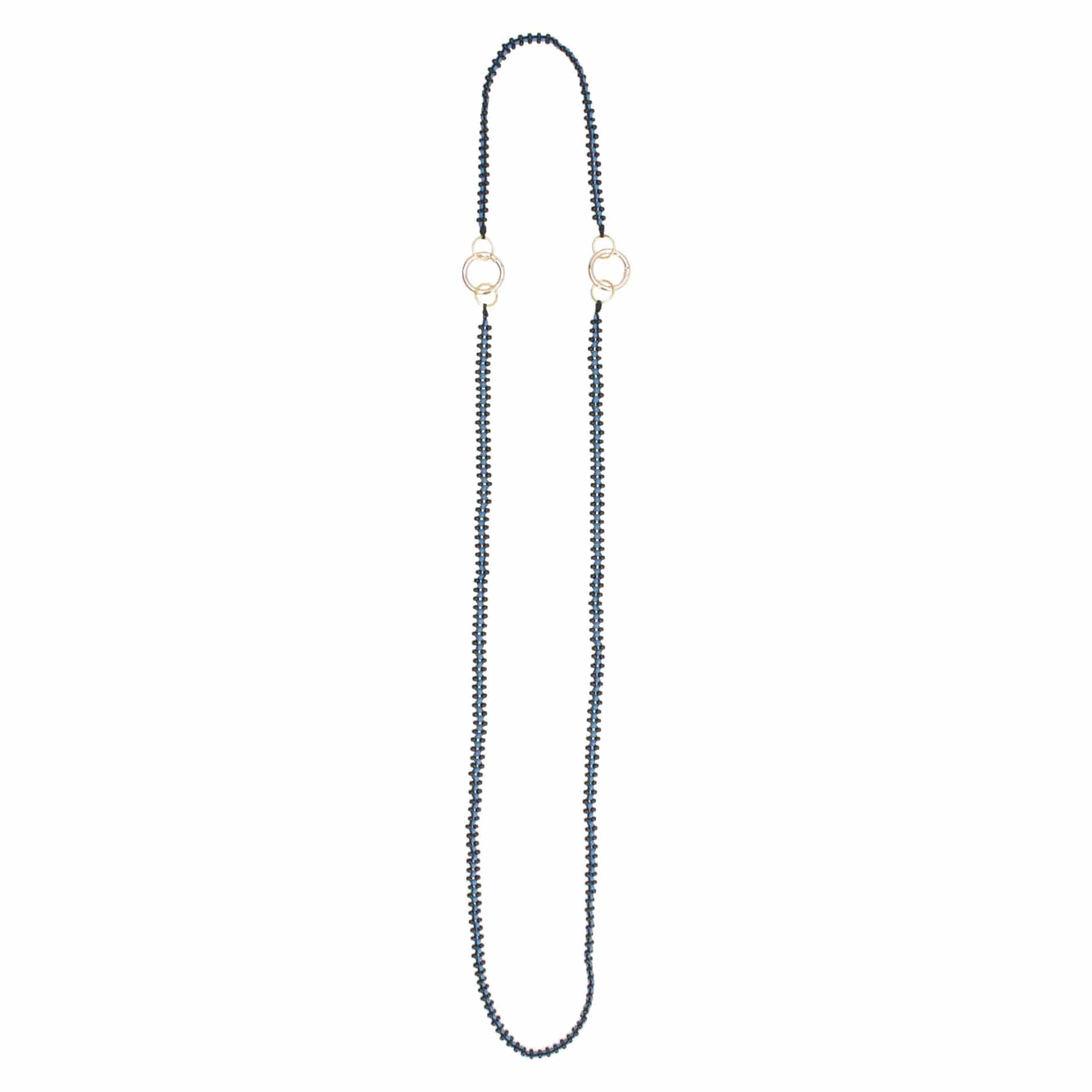 Strap Viajero En Chaquiron - Luna Oscura - miniatura 1