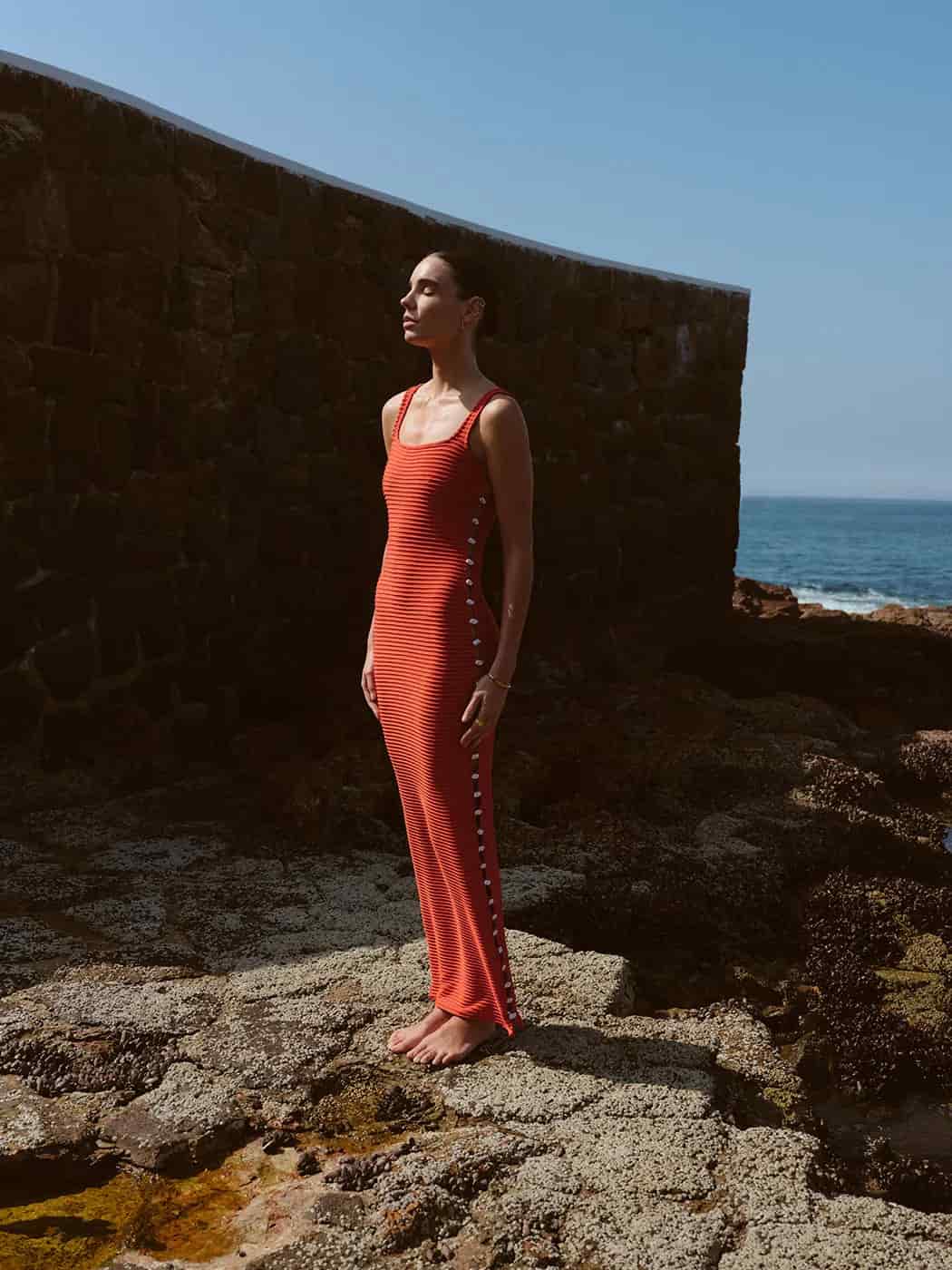 Vestido Awa Shell Red - miniatura 3