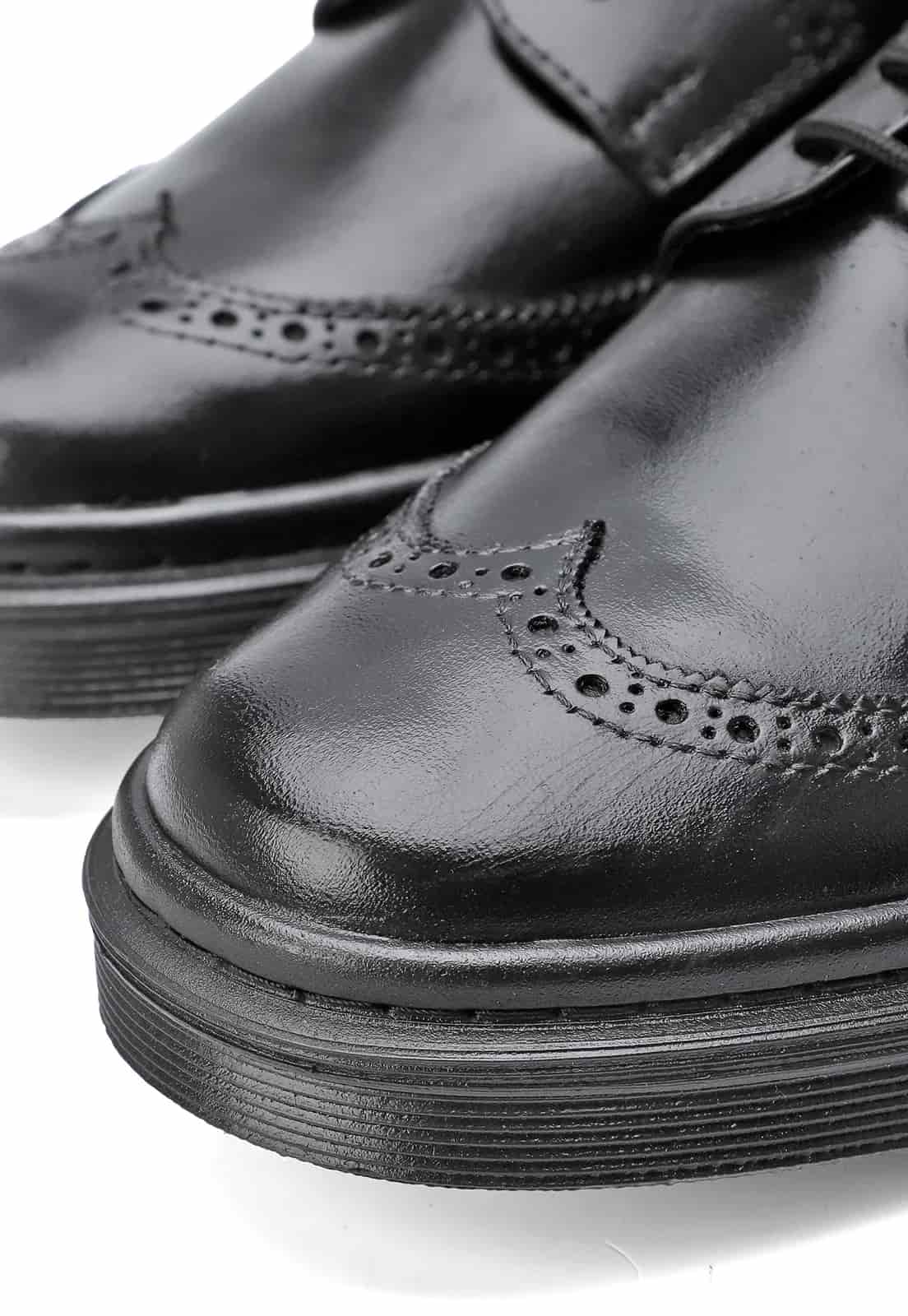 Zapatos oxford negros clásicos - miniatura 7