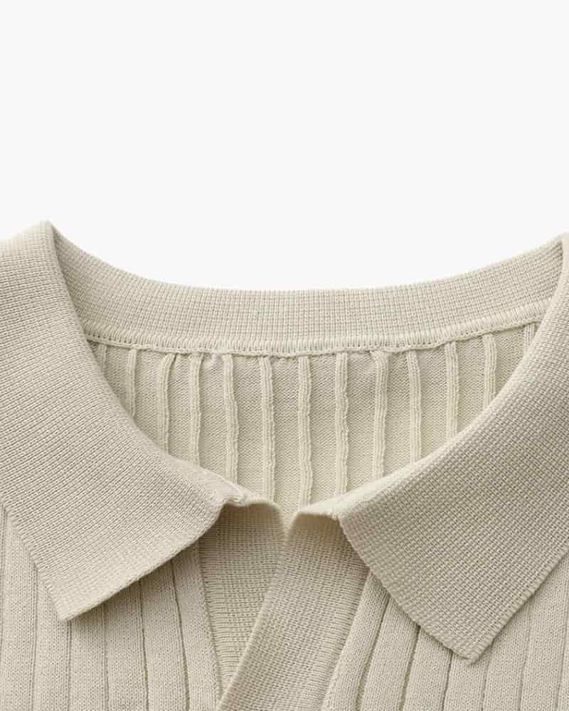 Premium Ribbed Polo - miniatura 4