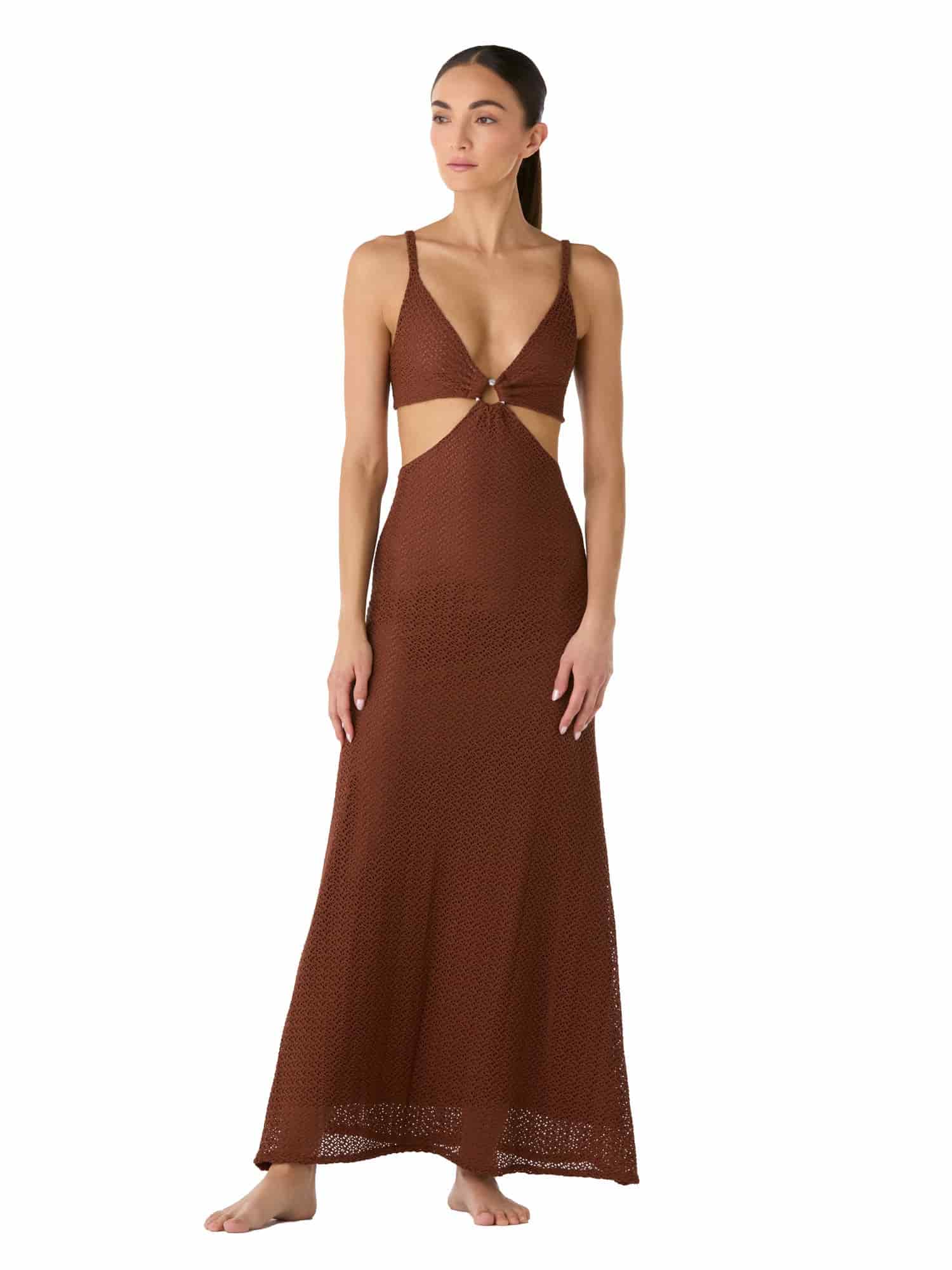 Vestido Opal Nilo Brown - miniatura 2