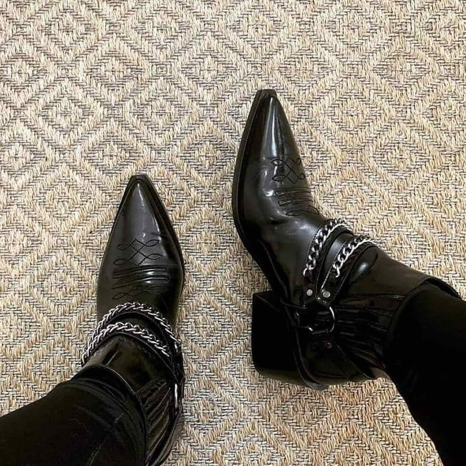 Botas Texana Black Rocker Negras - miniatura 4