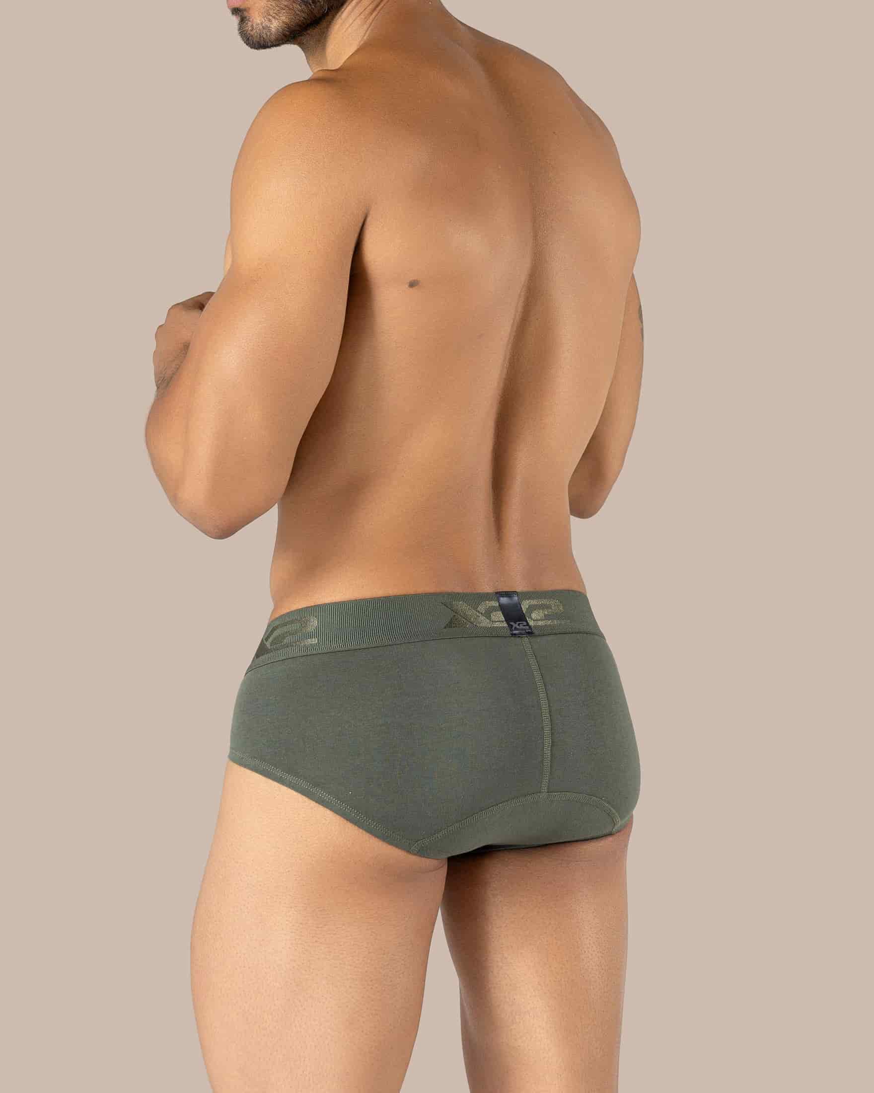 Brief Torino Algodon Verde X2 - miniatura 2