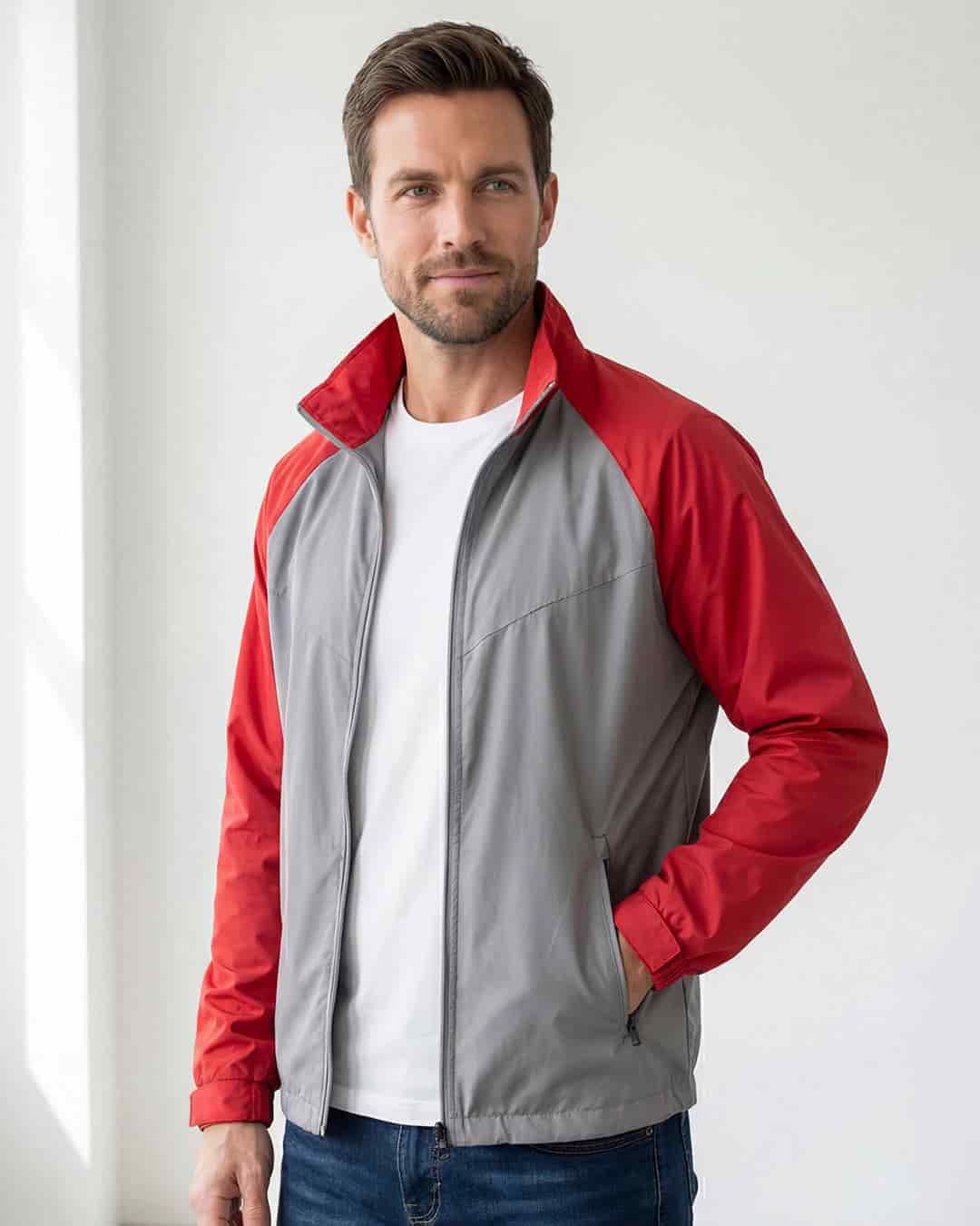 Chaqueta Aerofusion Rojo Roca - miniatura 1