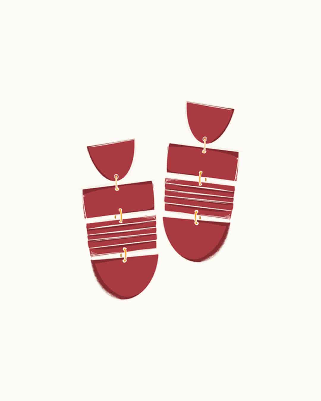 Halfeti Earrings - miniatura 1