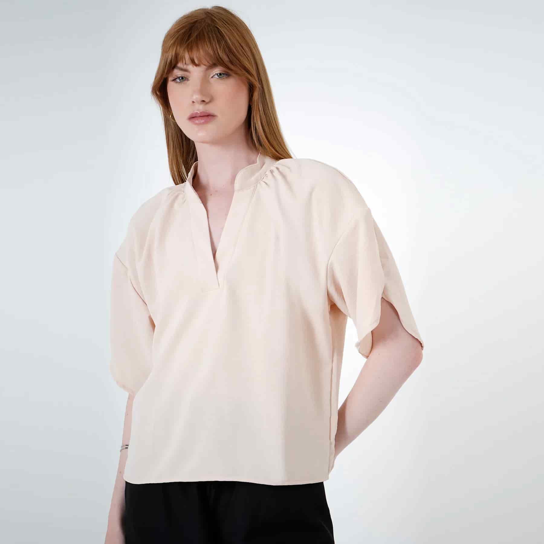 Blusa Cuello Neru Manga Corta - miniatura 18