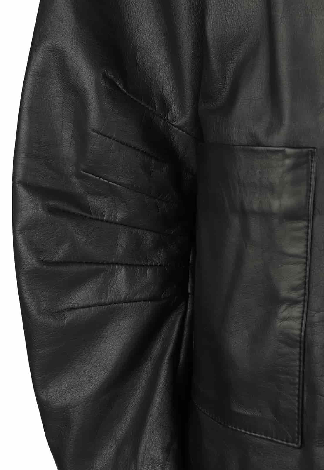FURROWS LEATHER BLAZER - miniatura 7