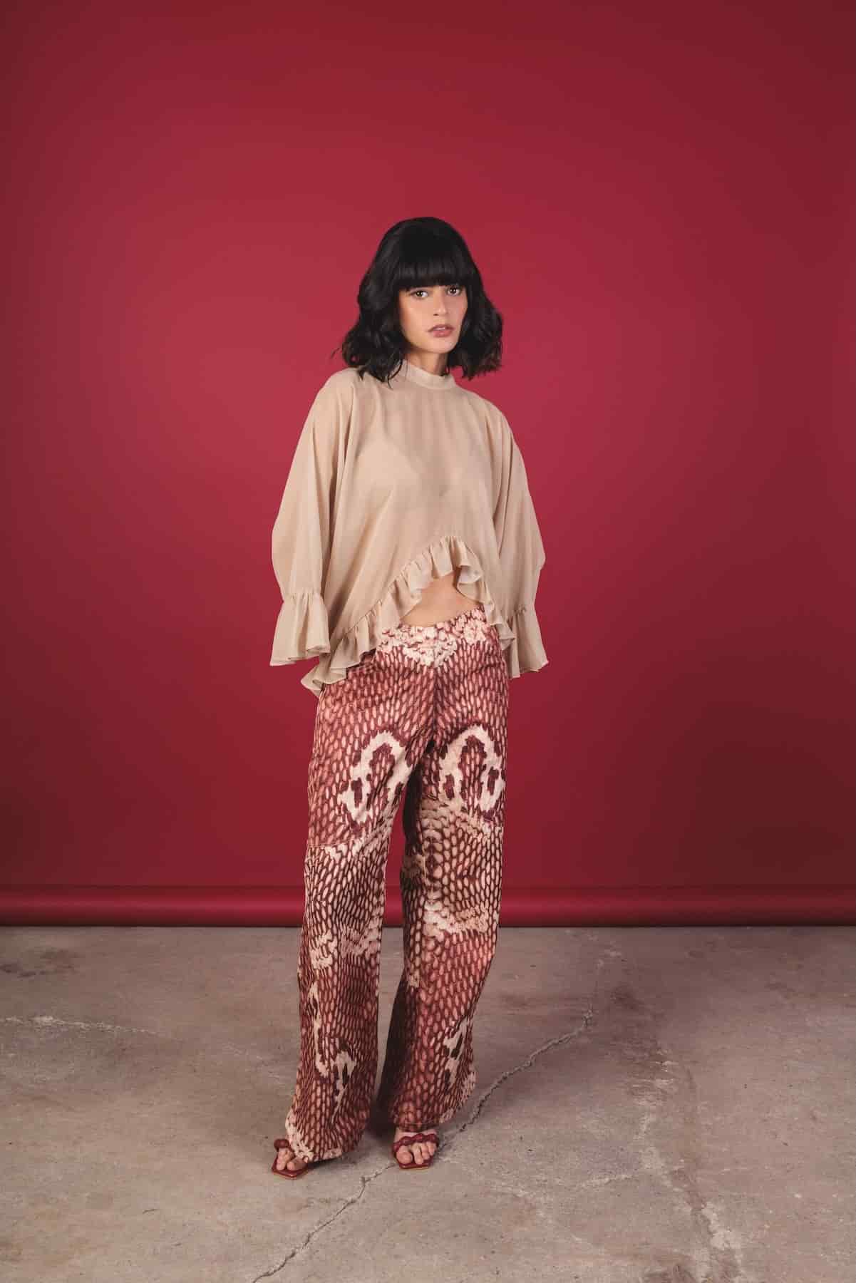 Mariposa Blouse | Buttercream - miniatura 3