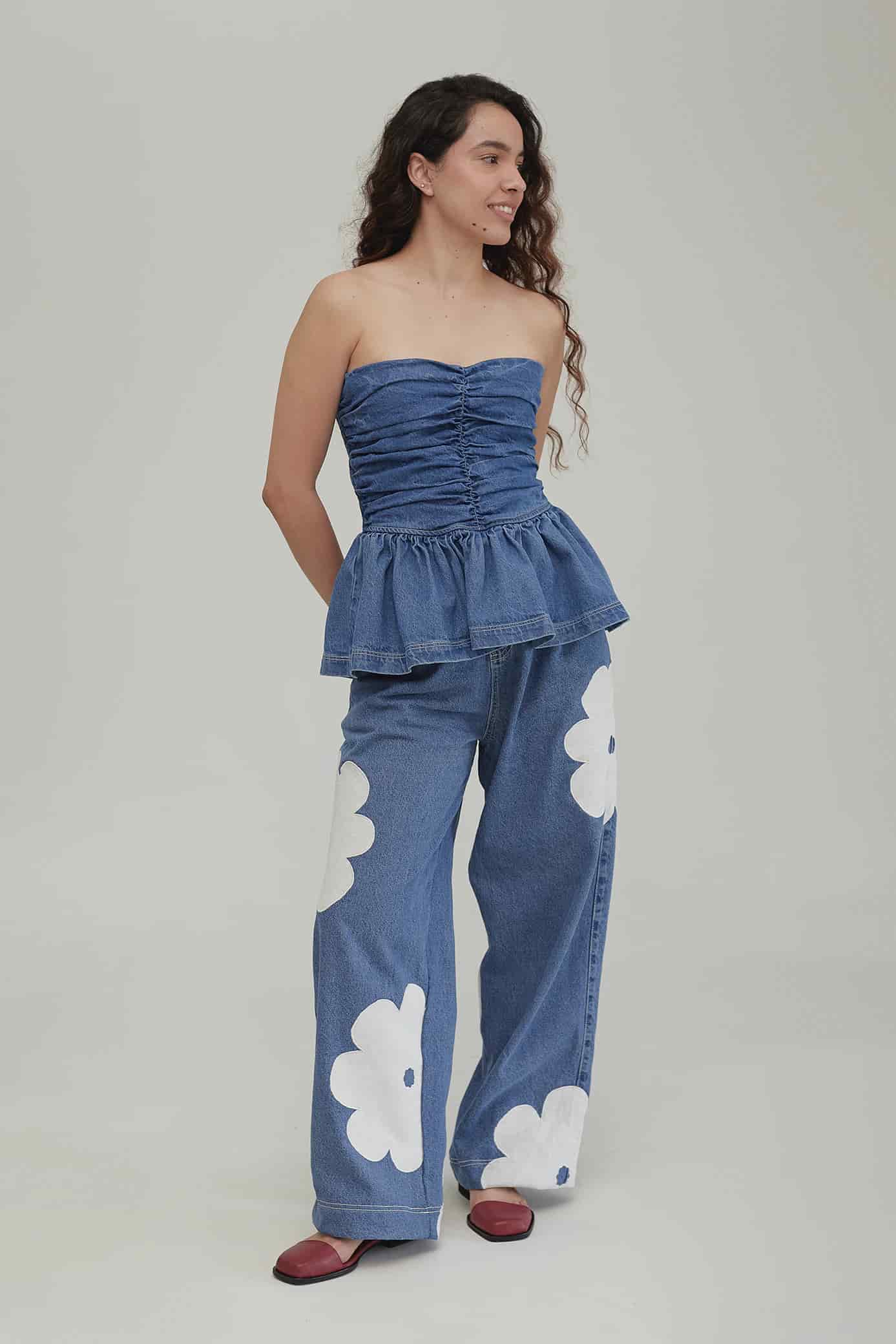 Top Poema Denim - miniatura 2