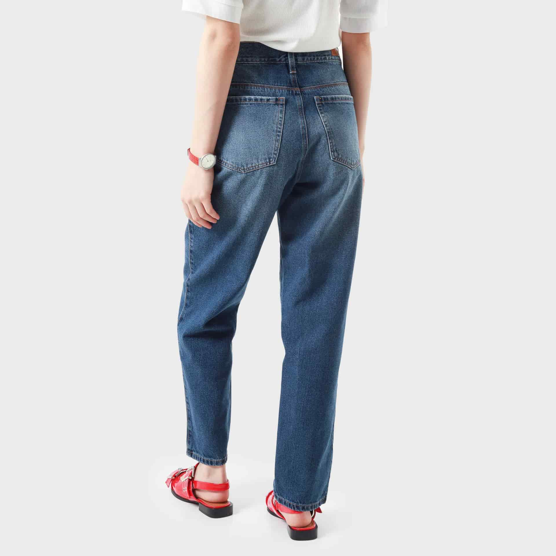 Jean Tiro Alto Bota Skinny Crop - miniatura 3