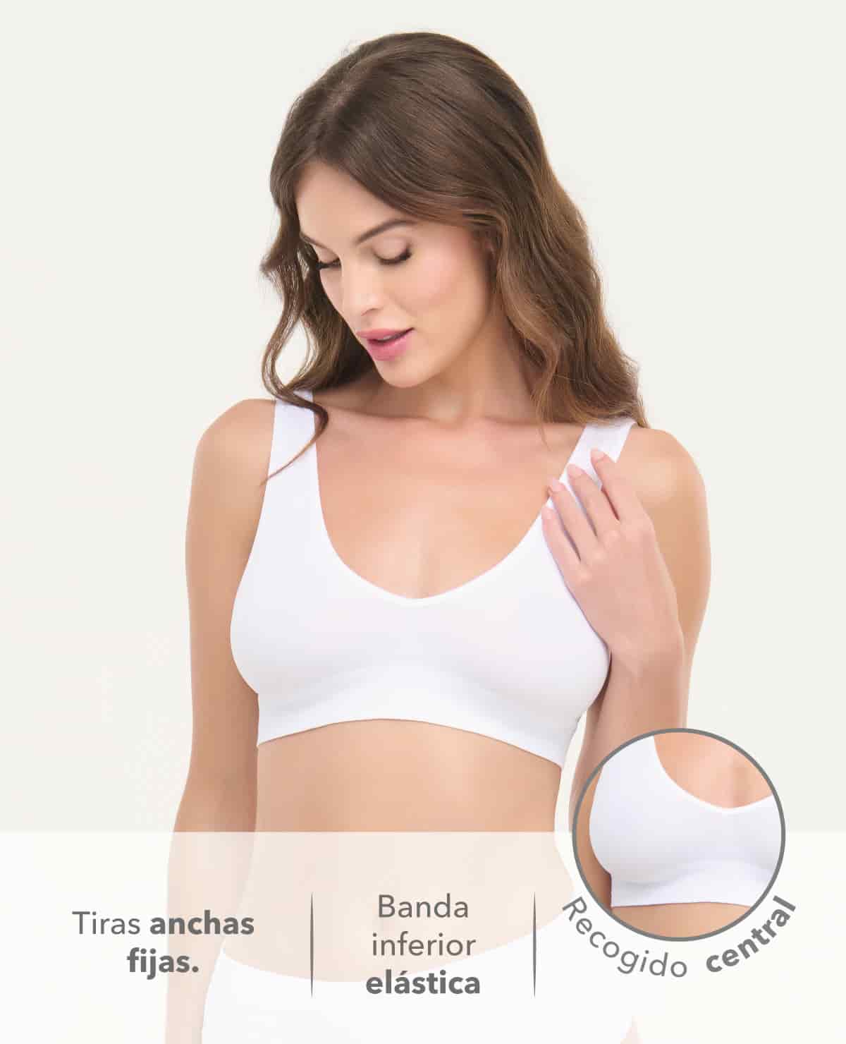 Top Seamless | Tiras Anchas Fijas - miniatura 2