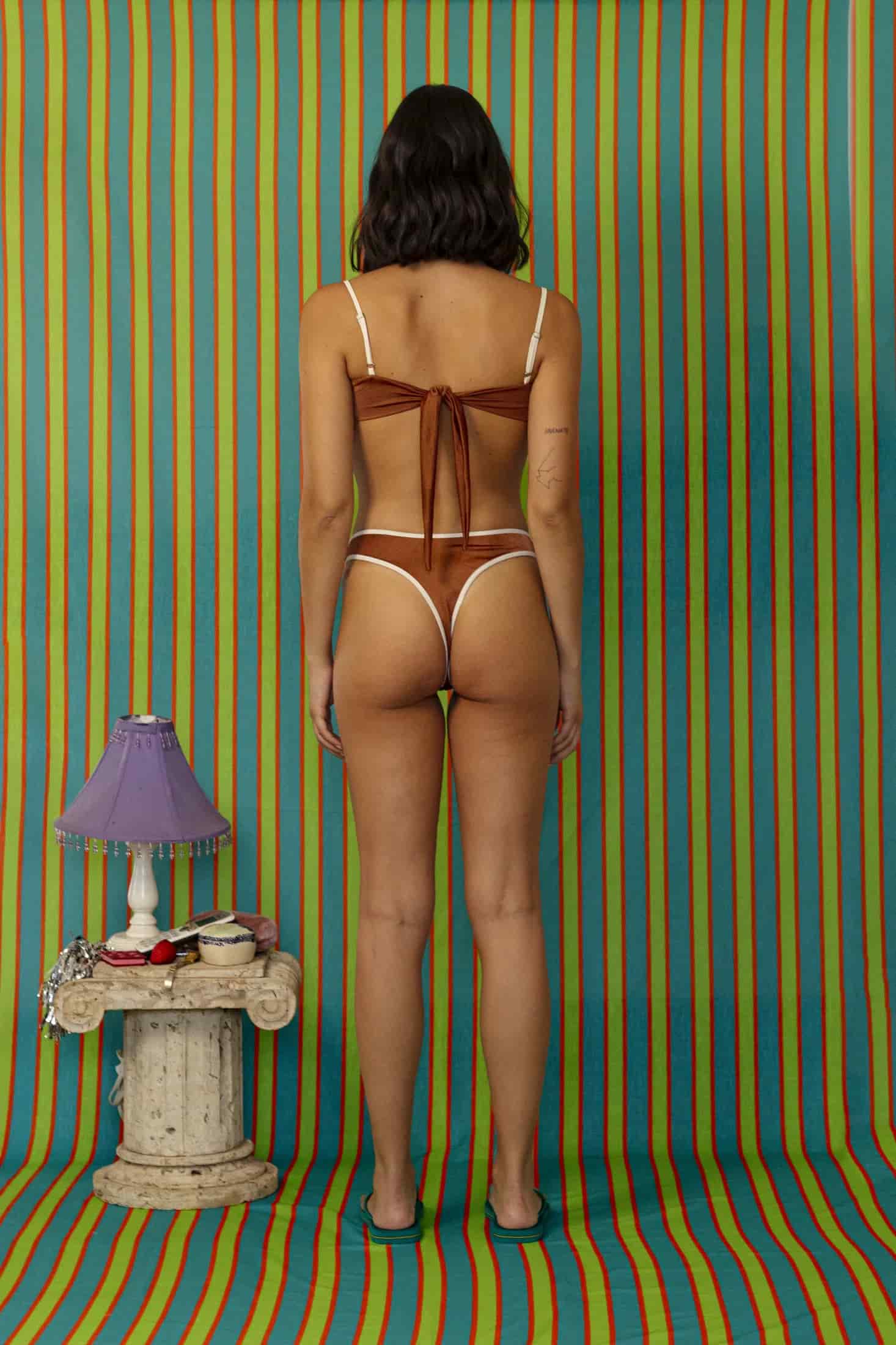 Natalia Bikini in Brown - miniatura 7