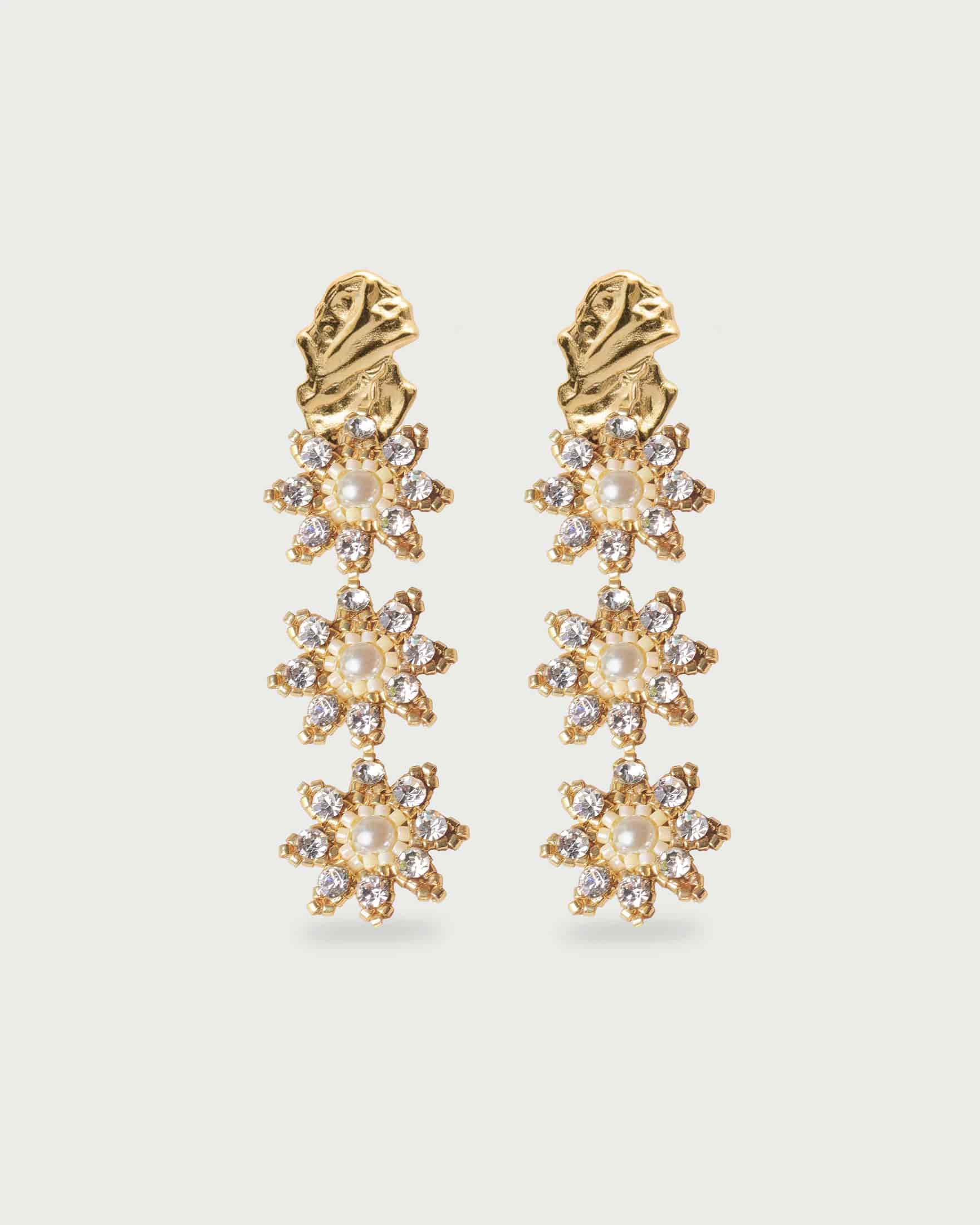 Aretes Largos Miyuki - miniatura 1