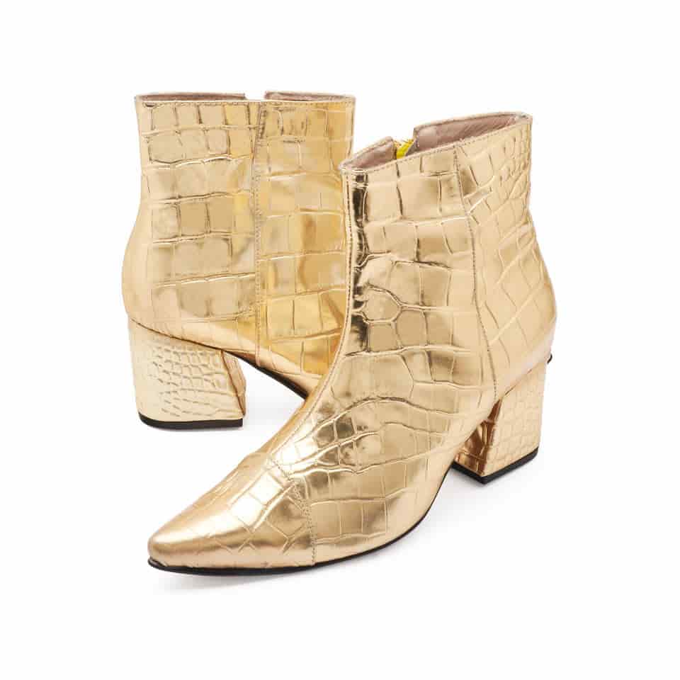 ANKLE boots GALAXY gold - miniatura 3